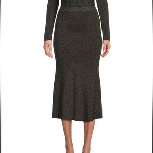 Antonio Melani Skirt. Dark gray/black shimmer. Size M. NWT.